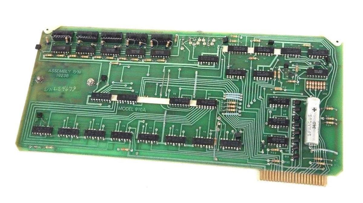 Used MERRICK INDUSTRIES ASSEMBLY P/N:19236, SCALE MODEL: 910A CONTROL BOARD