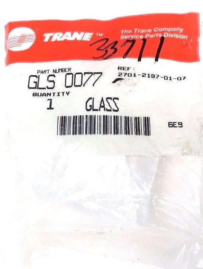 Used NEW TRANE GLS 0077 REF: 2701-2187-01-07, GLS0077, GLASS
