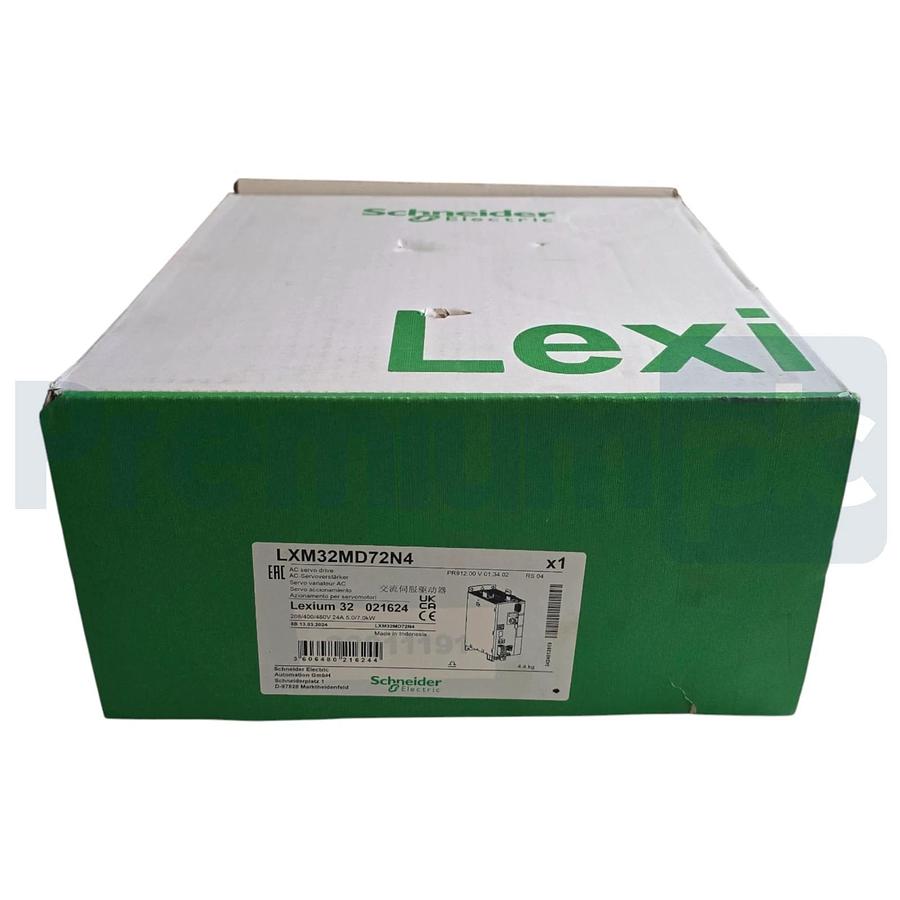 Schneider Electric LXM32MD72N4 Lexium 32 Servo Drive 72A 3-PH 208-480V 7kW NSMP
