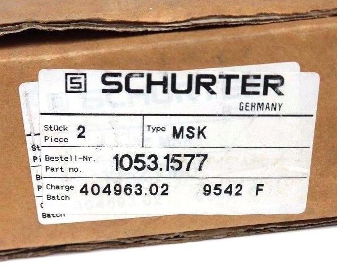 Used NIB SCHURTER MEHRWEG-VERPACKUNG D-79346 FERROMATIK MILACRON TASTATUR EL 353