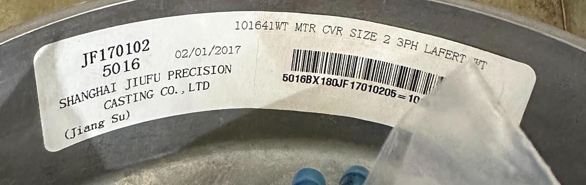 Used NEW ROTORK IQ3 MOD5A 3-PHASE MOTOR ASSEMBLY IQ20 IQ25 460V 101641WT 1M773606
