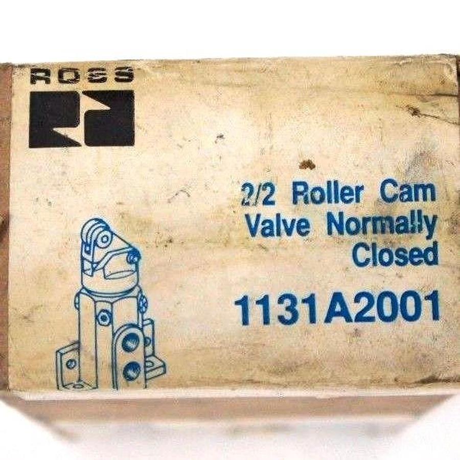 Used NIB ROSS 1131A2001 2/2 ROLLER CAM VALVE NORMALLY CLOSED