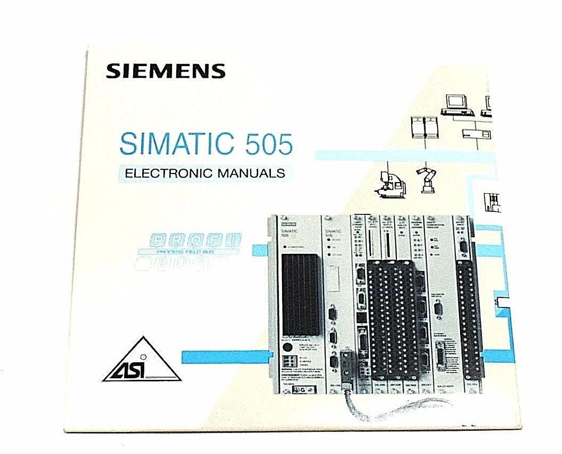 Used NEW SIEMENS SIMATIC 505 PPX505-CDMANUAL-3 ELECTRONIC MANUALS PPX505CDMANUAL3