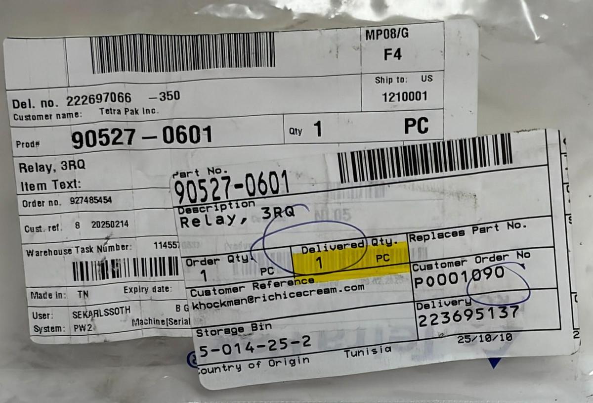 Used Genuine Tetra Pak 90521-0601 Siemens Sirius 3RQ3118-1AB00 Interface Relay