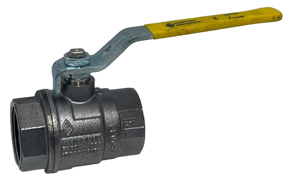 1-1/4" Ball Valve DN32 PN25 | 125G-5G 1/2 PSIG | CW617N Brass Full Port