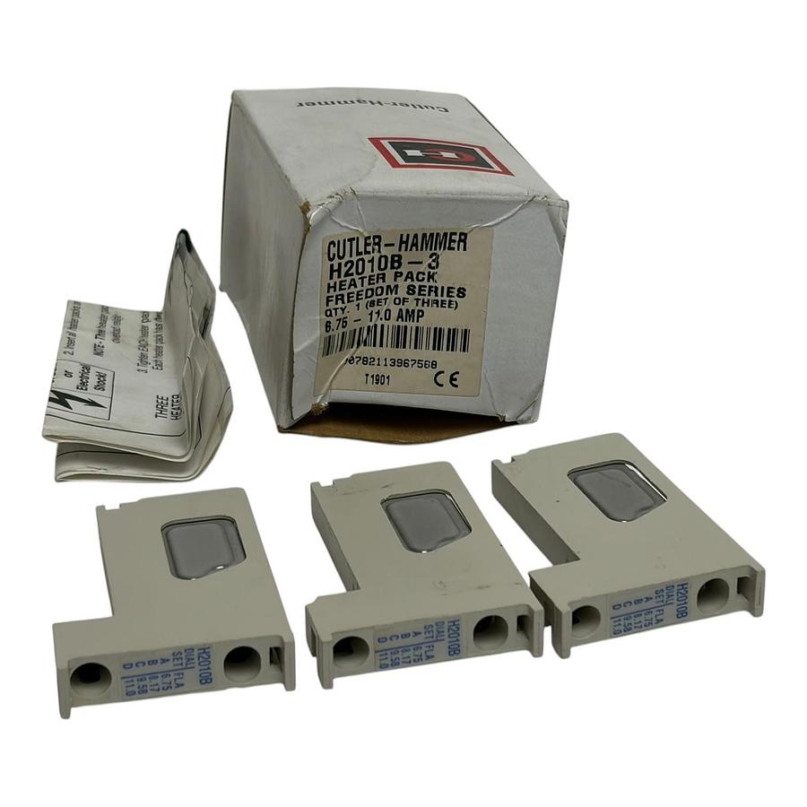 Used Cutler-Hammer C341CS Control Transformer Kit 100VA H2010B-3 Heater Pack - NSMP