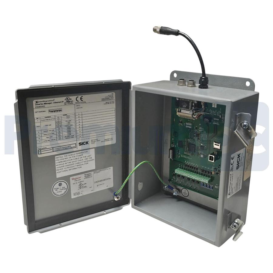 Used Intelligrated 23590002 SICK 1064331 ZoneFlex Manager Switch SM1-S110S05 NSNP