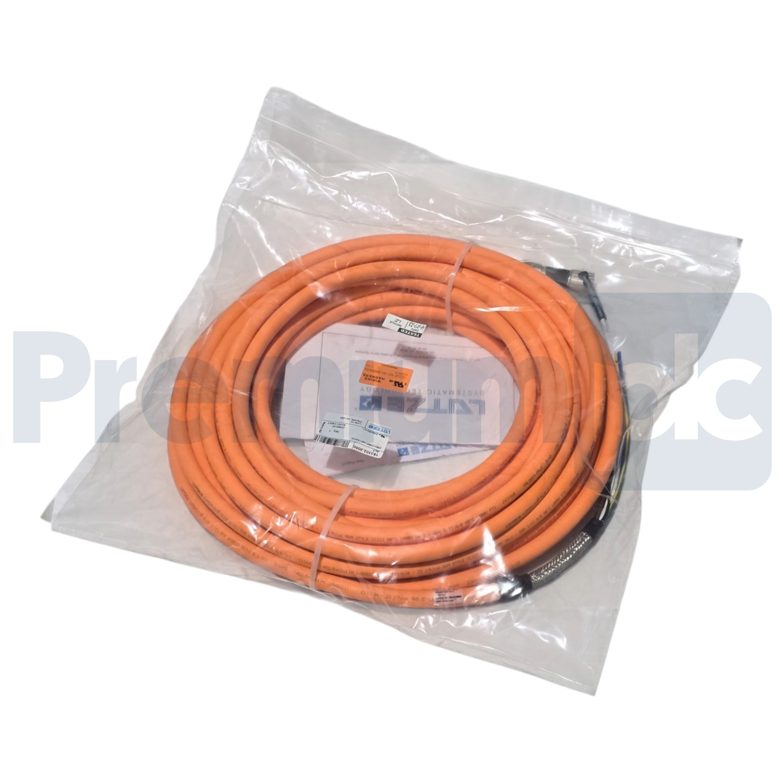 Used Lutze 193302.2000 | 2090-CSBM1DG-14AF20 Kinetix Motor Power/Feedback Cable 20m