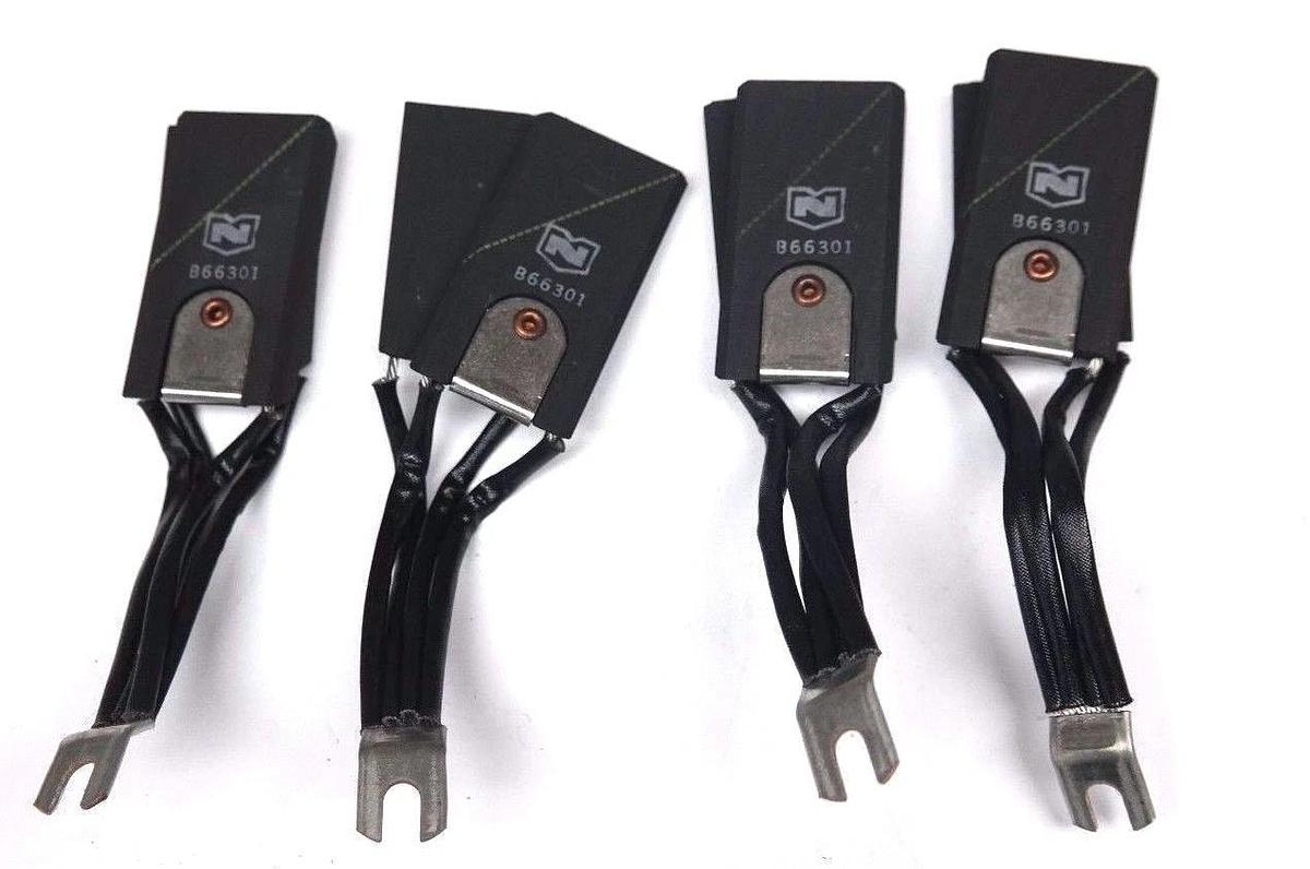 Used NEW NATIONAL B66301 CARBON BRUSH PACK OF 4