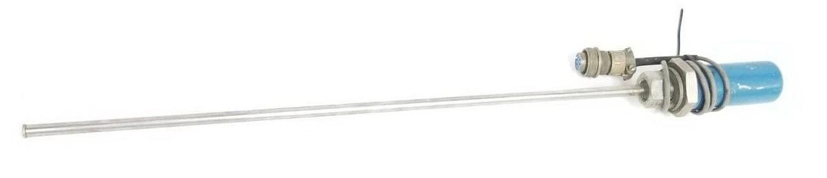Used TEMPOSONICS INC. DCTM-2334 TRANSDUCER 12'' STROKE 84-50 20'' IN. ROD 24-5/8'' IN