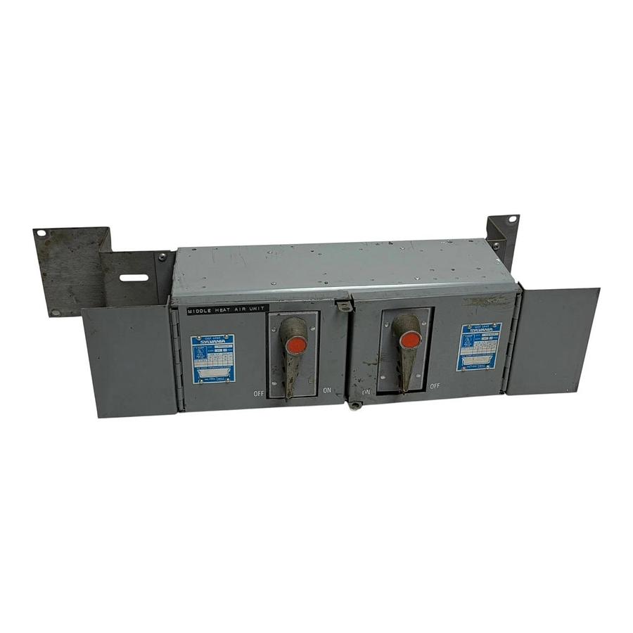Used Sylvania QSFT633R QSF Unit Busway Plug-in Disconnect Fuse Switch 60A 240V 3P