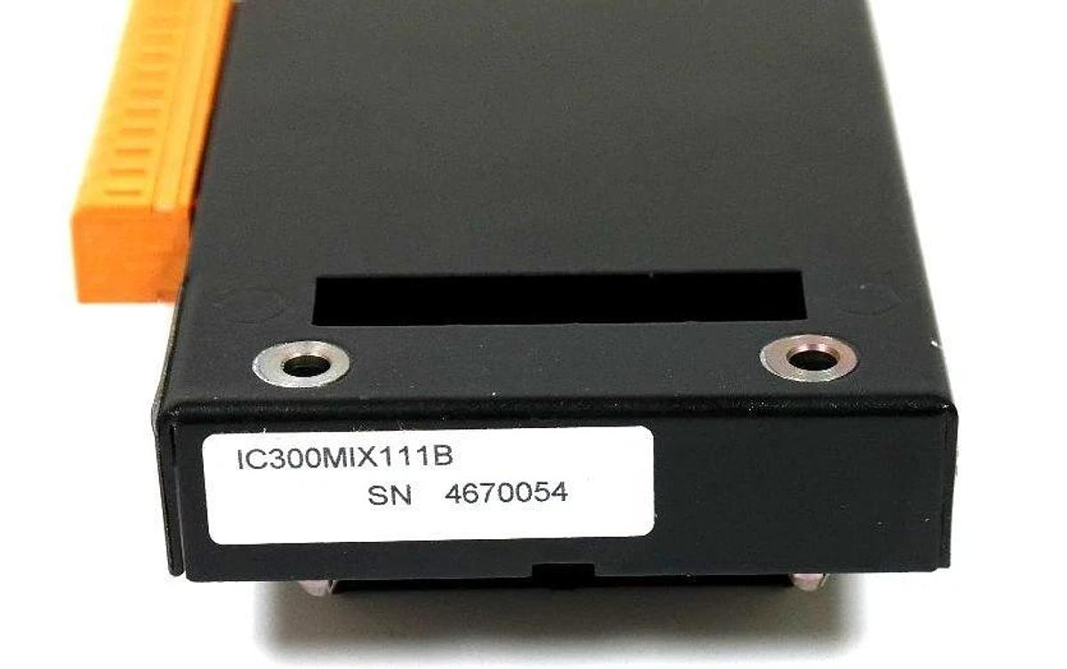 Refurbished GE FANUC IC300MIX111B 2 CHANNEL ANALOG I/O MODULE +/-10V IC300MIX111 REPAIRED