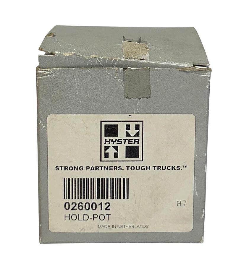 Used HYSTER 0260012 / HY0260012 OEM HOLD-POT FOR FORKLIFT MISSING PIECES NSMP