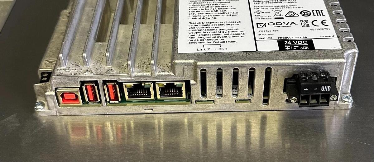 Used ALLEN BRADLEY 2711P-B10C22D9P /A PanelView Plus 7 KEY/TOUCH ENet 2711PB10C22D9P