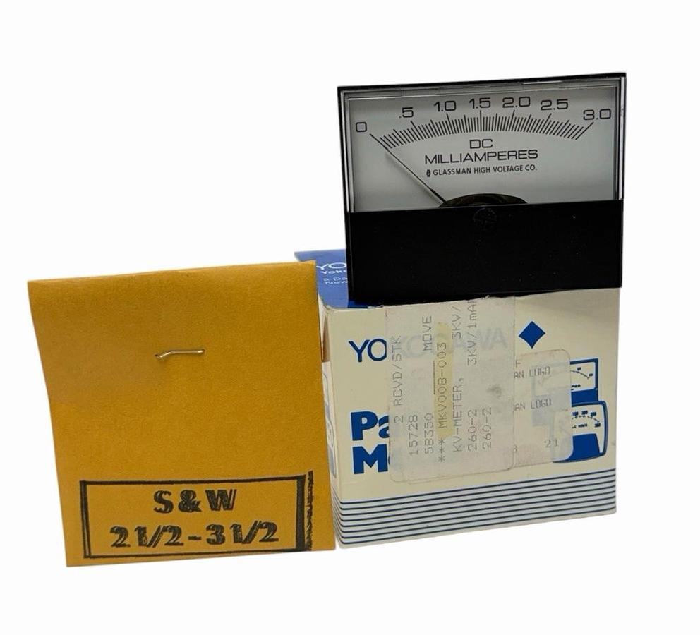 Used NIB YOKOGAWA 264200FAFA9JGF PANEL METER 0-1 MADC