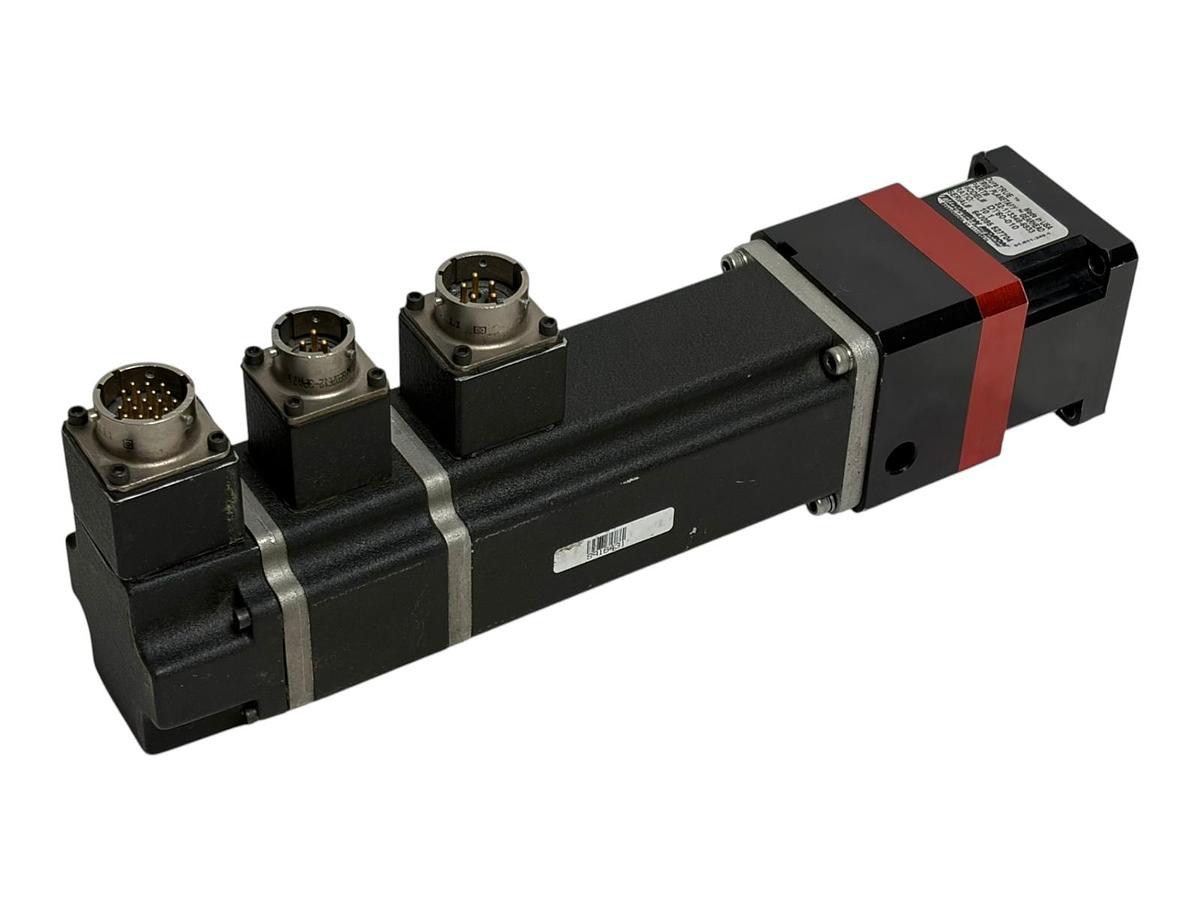 Used Giddings & Lewis NSM2304 B24 Servo Motor with Micron DT60-010 Gearbox 10:1