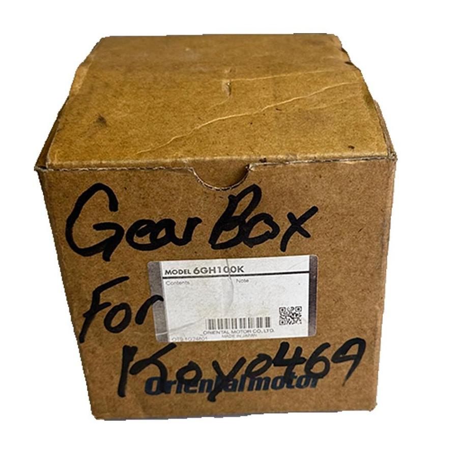 Used NEW ORIENTAL MOTOR 6GH100K VEXTA GEAR HEAD 100:1 RATIO