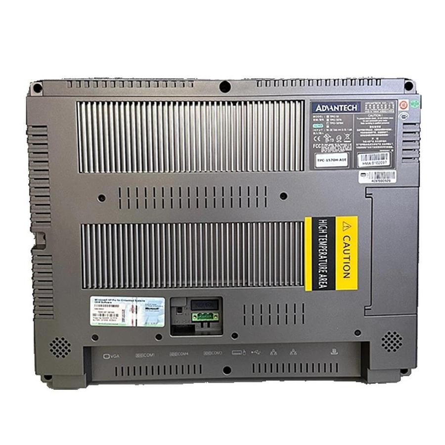 Used ADVANTECH TPC-1570H-A1E / TPC1570HA1E WINDOWS TOUCH PANEL 15'' 18-32VDC