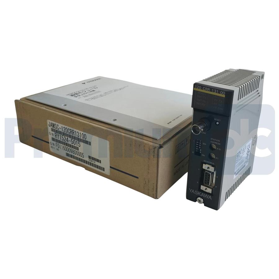 Yaskawa JAMSC-120CRR13100 Memocon GL120 Remote I/O Receiver Coaxial Module NSMP