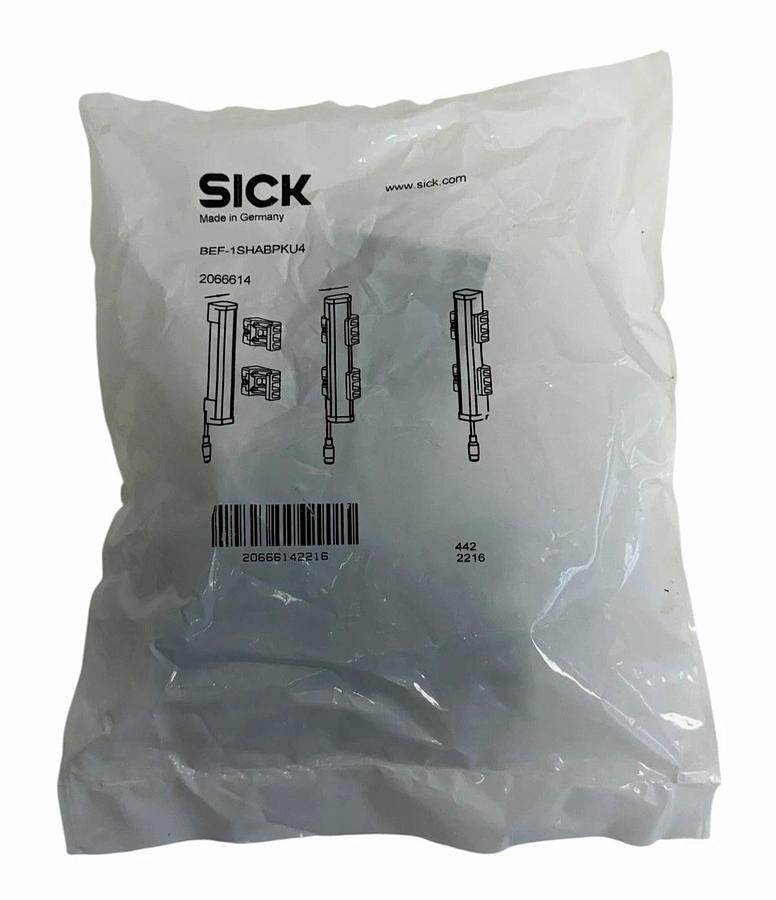 Used NEW SICK BEF-1SHABPKU4 FLEXFIX MOUNTING BRACKETS 2066614 (4-PIECES)