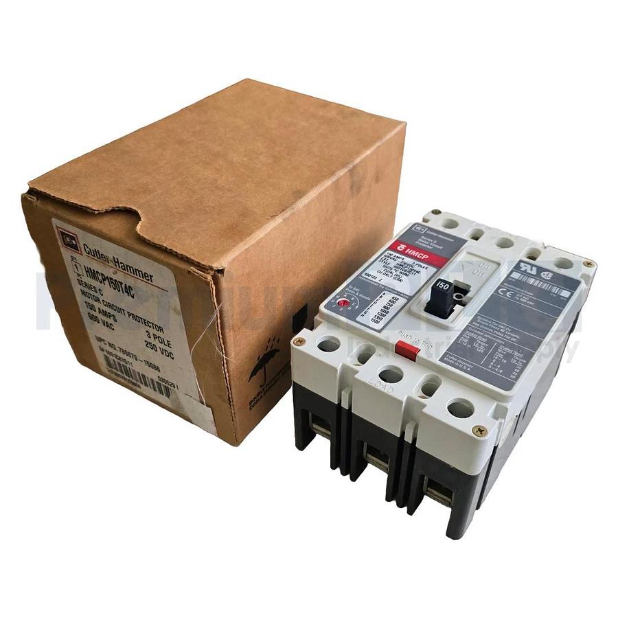 NEW EATON CUTLER HAMMER HMCP150T4C SER. C 3-POLE 150A MOTOR CIRCUIT BREAKER 600V