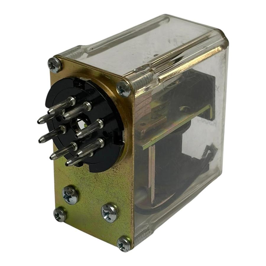 Relay Service Company X5F0.6 ENC 1 Amp DC 11-Pin Octal Plug-In Relay