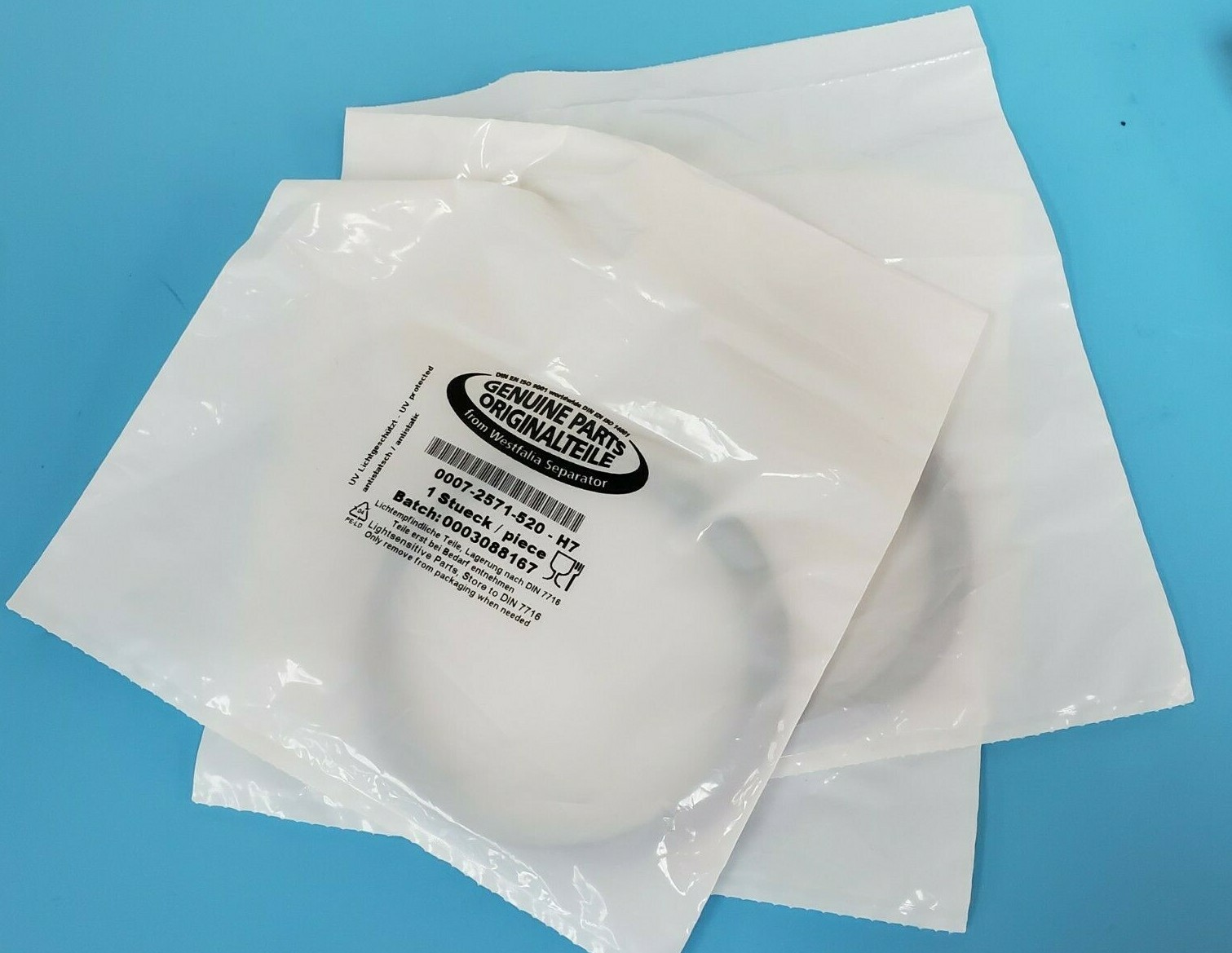 LOT OF 3 NEW GEA WESTFALIA SEPARATOR 0007-2571-520-H7 O-RINGS