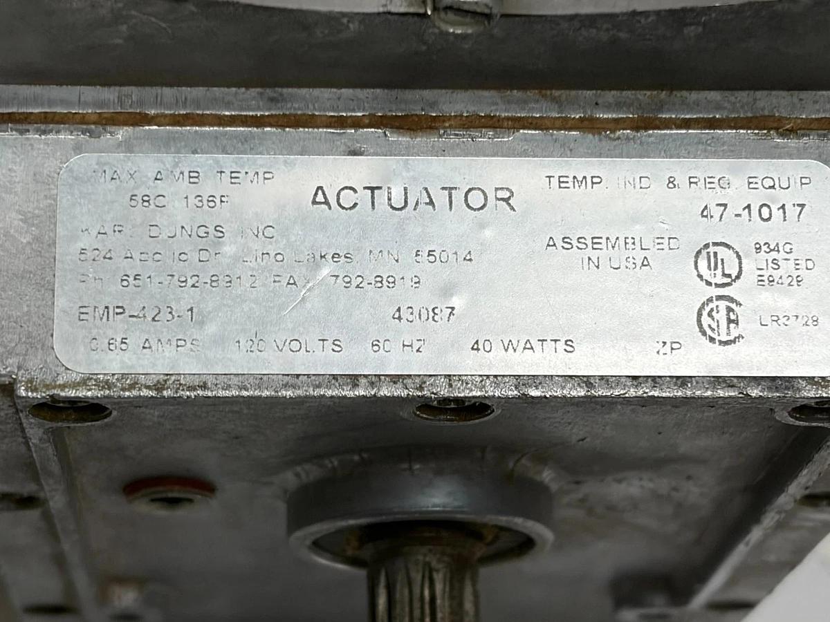 Used Karl Dungs EMP-423-1 Proportional Control Actuator Motor 43087 120V