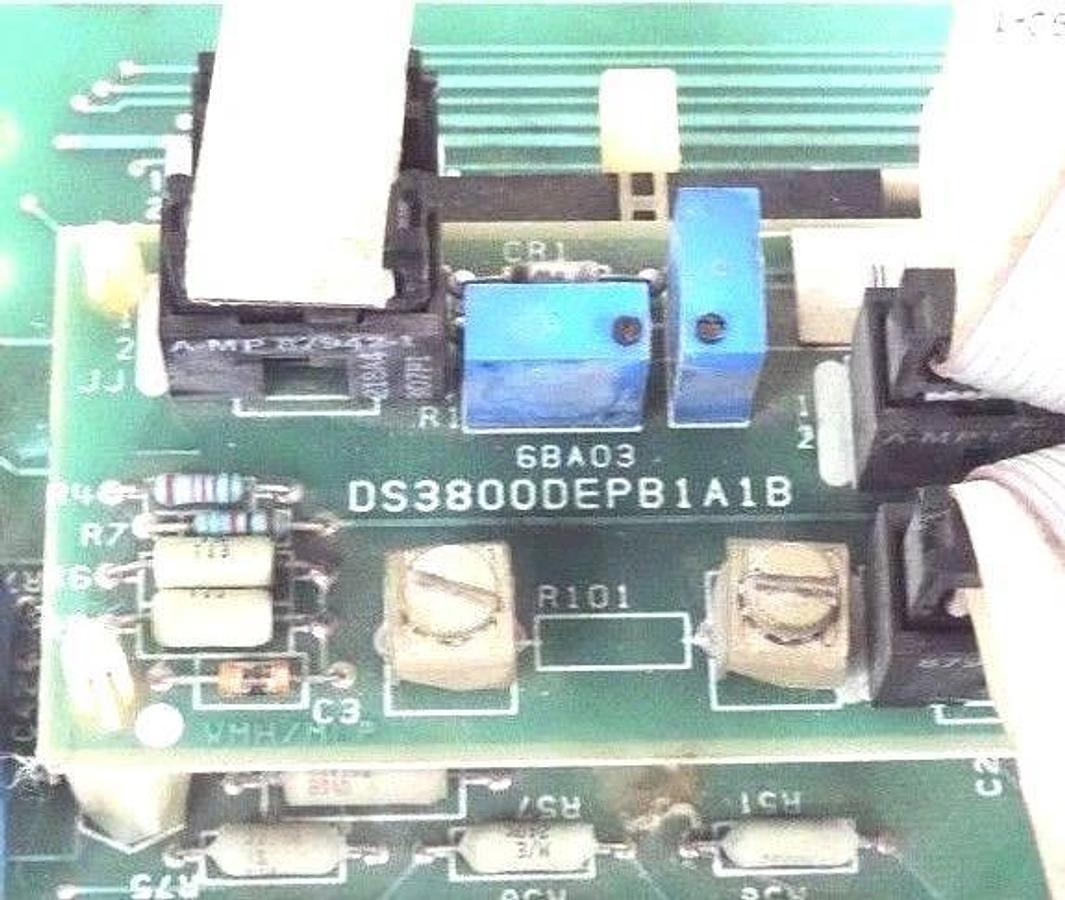 Used GENERAL ELECTRIC GE DS3800NEPB1F1E BOARD W/ DS3800DEPB1A1B POWER BOARD