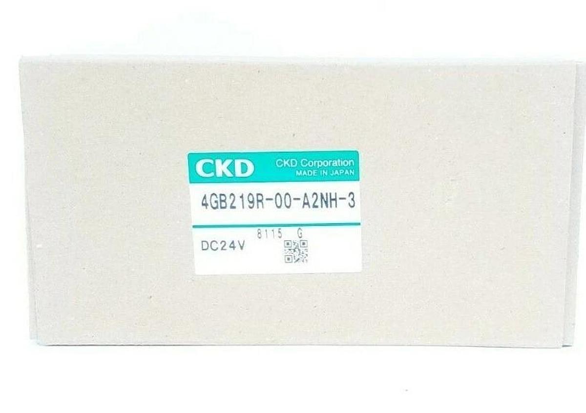 Used NIB CKD 4GB219R-00-A2NH-3 VALVE MANIFOLD 4GB219R00A2NH3, DC24V