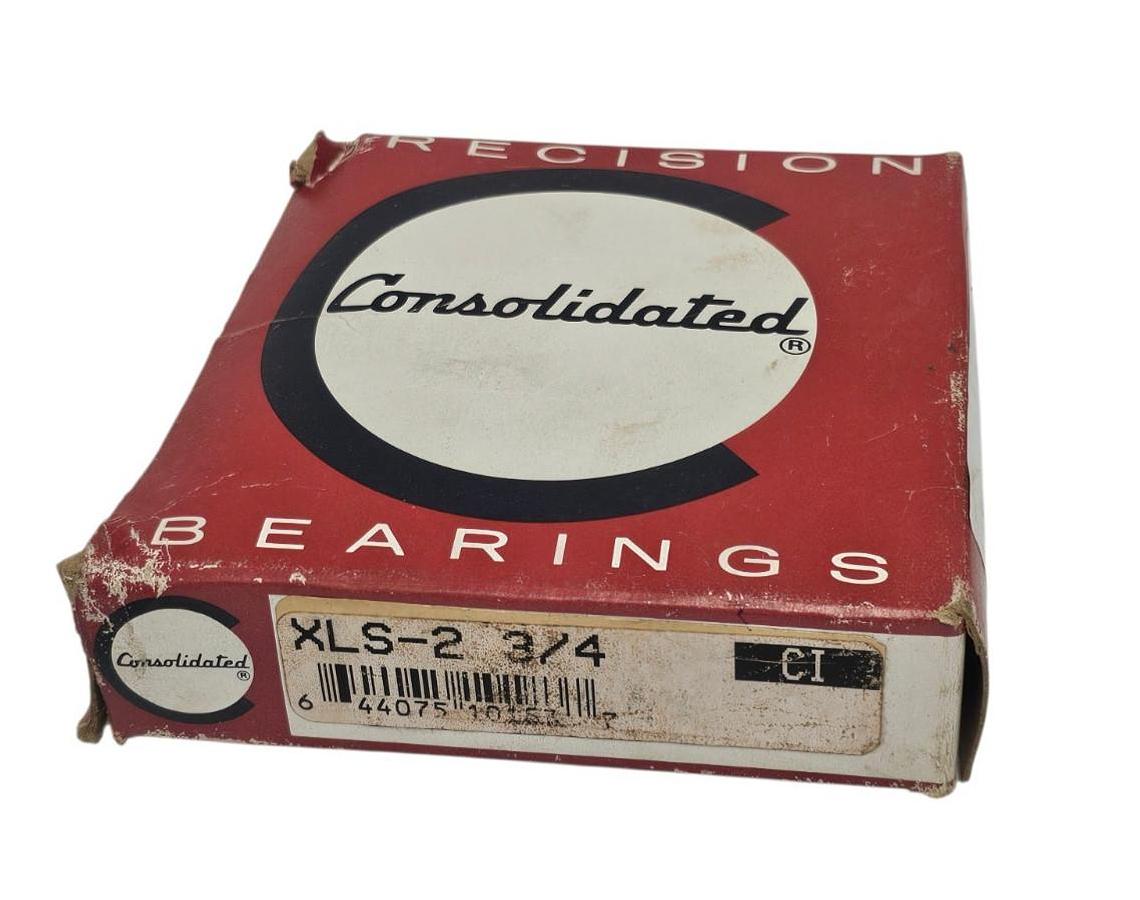 NIB CONSOLIDATED BEARING XLS-2-3/4 BALL BEARING DEEP GROOVE XLS234