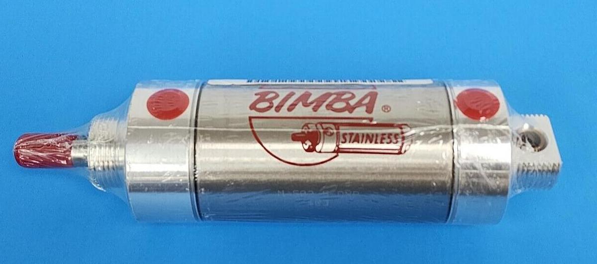 Used NEW BIMBA M-502 5-DXP PNEUMATIC AIR CYLINDER