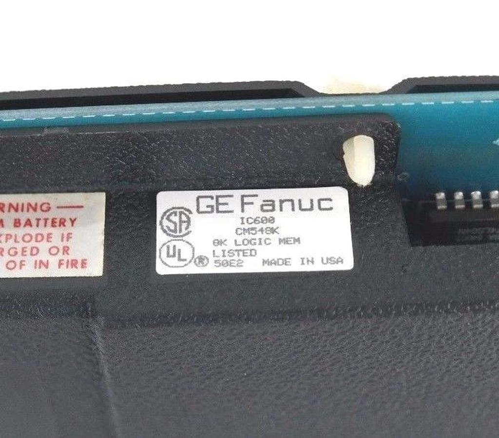 Used NIB GE FANUC IC600CM548K 8K LOGIC MEMORY MODULE IC600-CM548K ASM. 44A717594-G01