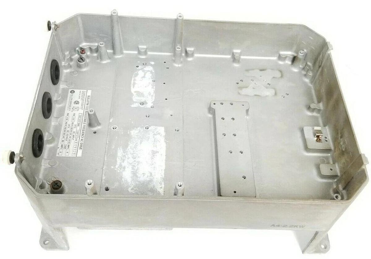 Used ALLEN BRADLEY 1333-BAB DRIVE HOUSING FRONT COVER & HEATSINK A4-2.2KW SER. D
