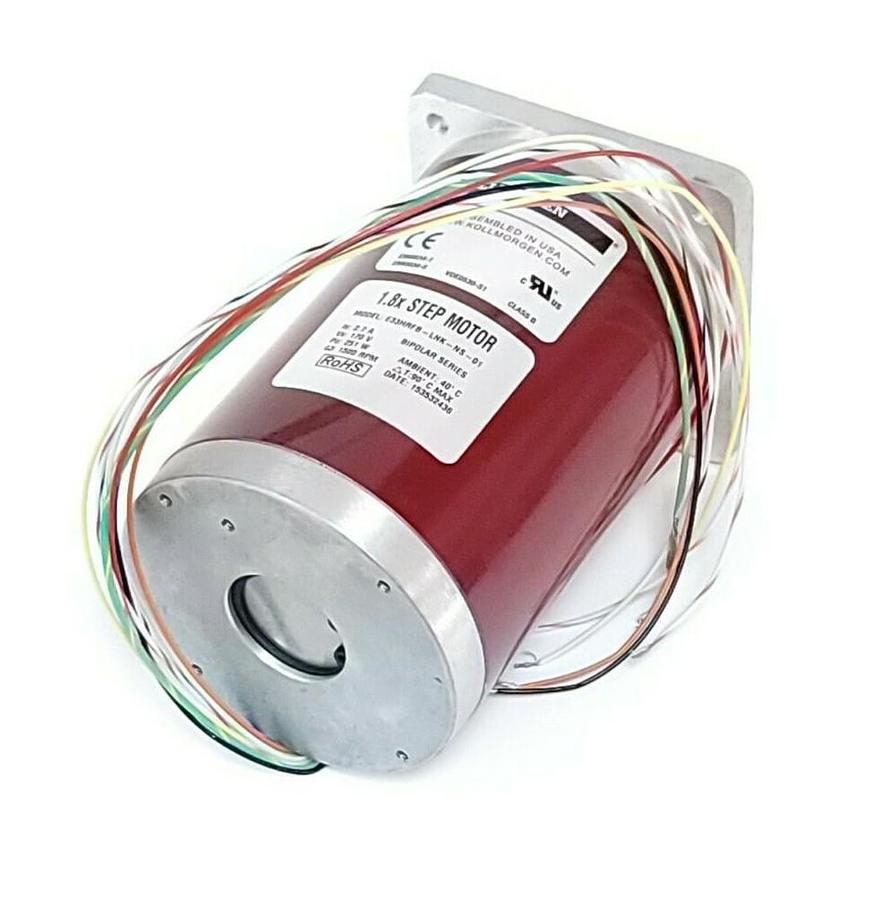 Used NEW KOLLMORGEN E33HRFB-LNK-NS-01 STEPPER MOTOR 2.7AMP 251W 1500RPM 170V