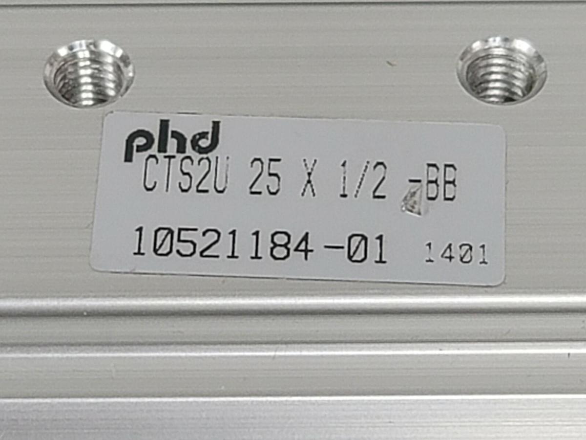 Used NEW PHD CTS2U25X1/2-BB PNEUMATIC CYLINDER 10521184-01