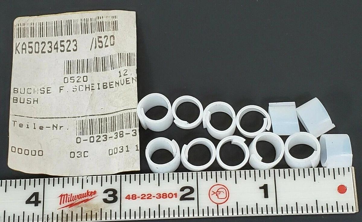 LOT OF 12 NEW KRONES 0-023-38-357-1 BUSHINGS 0023383571
