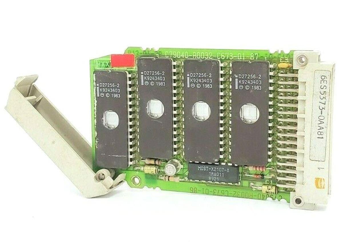 Used SIEMENS 6ES5-373-0AA81 MEMORY MODULE EPROM 6ES5373-0AA81, 6ES53730AA81