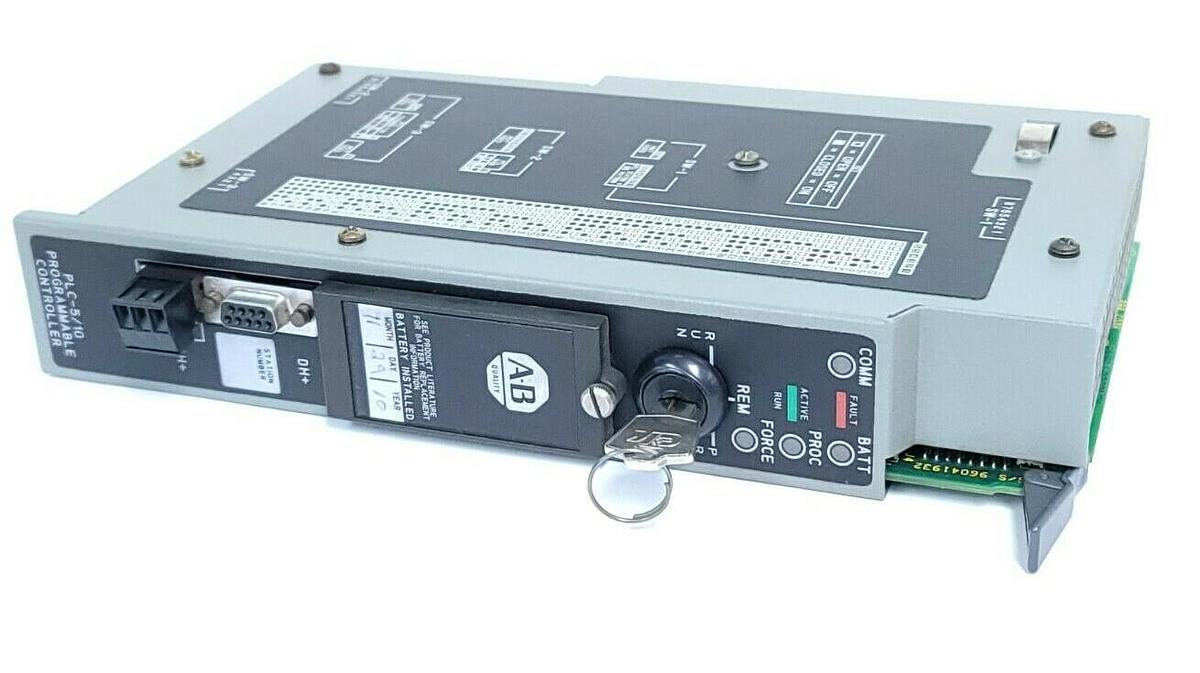 Used ALLEN BRADLEY 1785-LT4 SER. A FW. P PLC-5/10 PROCESSOR 1785LT4