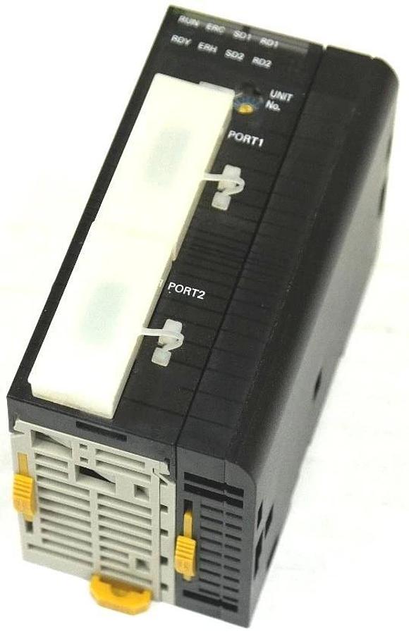 Used OMRON CJ1W-SCU21-V1 SERIAL COMMUNICATION UNIT CJ1WSCU21V1 W/ CJ1W-TER01