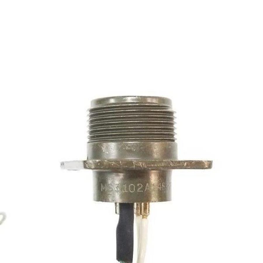 Used GENERIC S1D970030-262.01 CABLE ASSY. W/ AMPHENOL MS3102A14S-2P RECEPTACLE