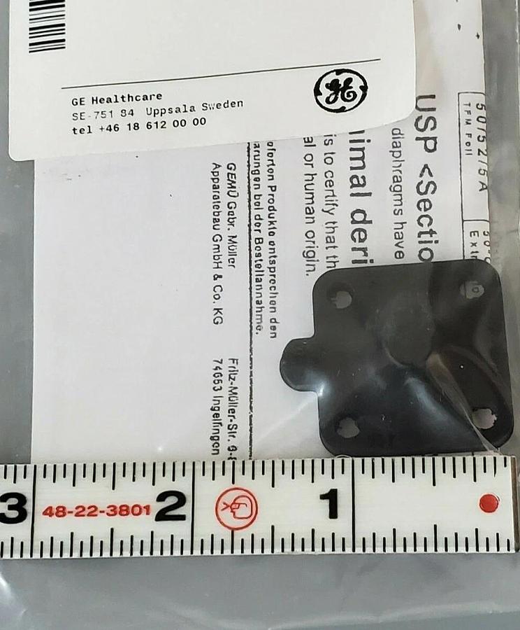 Used LOT OF 7 NEW GE HEALTHCARE 44-5499-26 EPDM DIAPHRAGMS DN8 KZ 3A 99024848