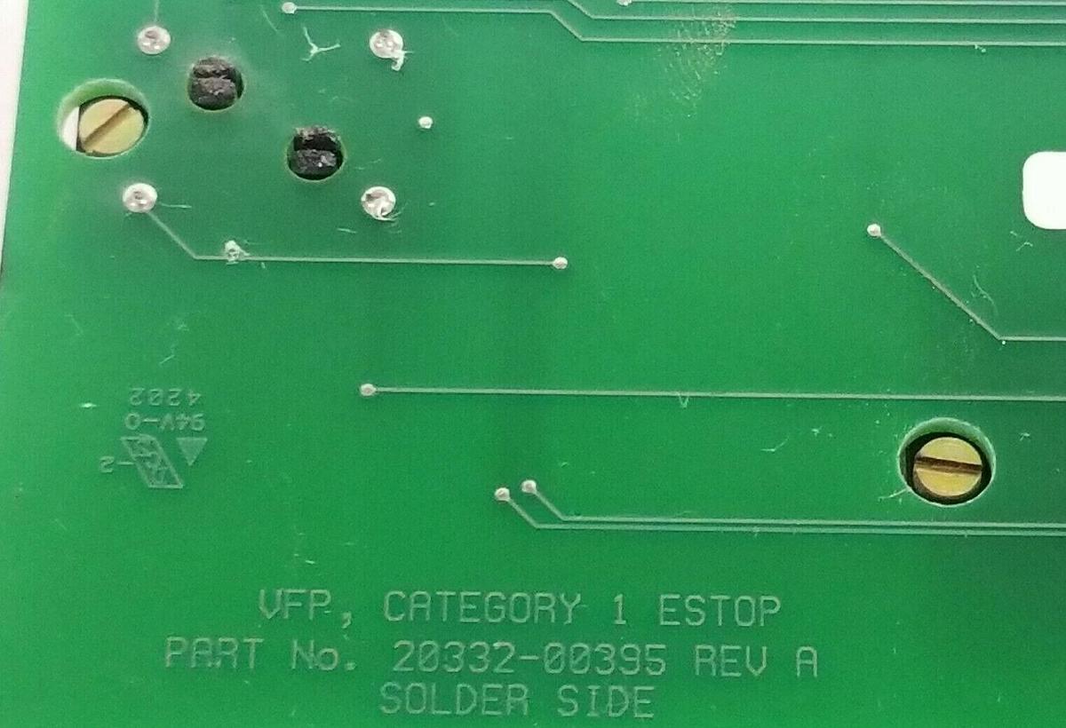 Used ADEPT TECH. MODEL: VFP CATEGORY 1 CONTROL PANEL PART NO: 30332-00395 W/O KEYS