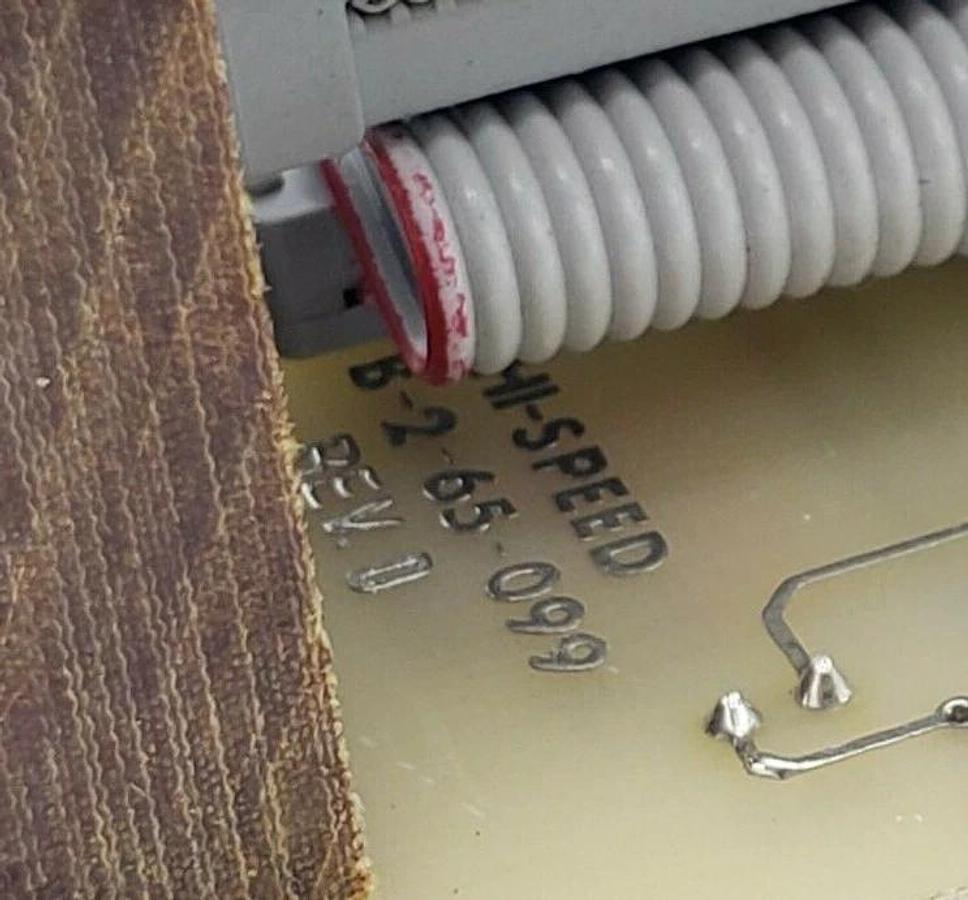 Used HI-SPEED A-2-65-355 A WEIGHT FEEDBACK MODULE P2-63-004 REV. C B-2-65-009 REV. D