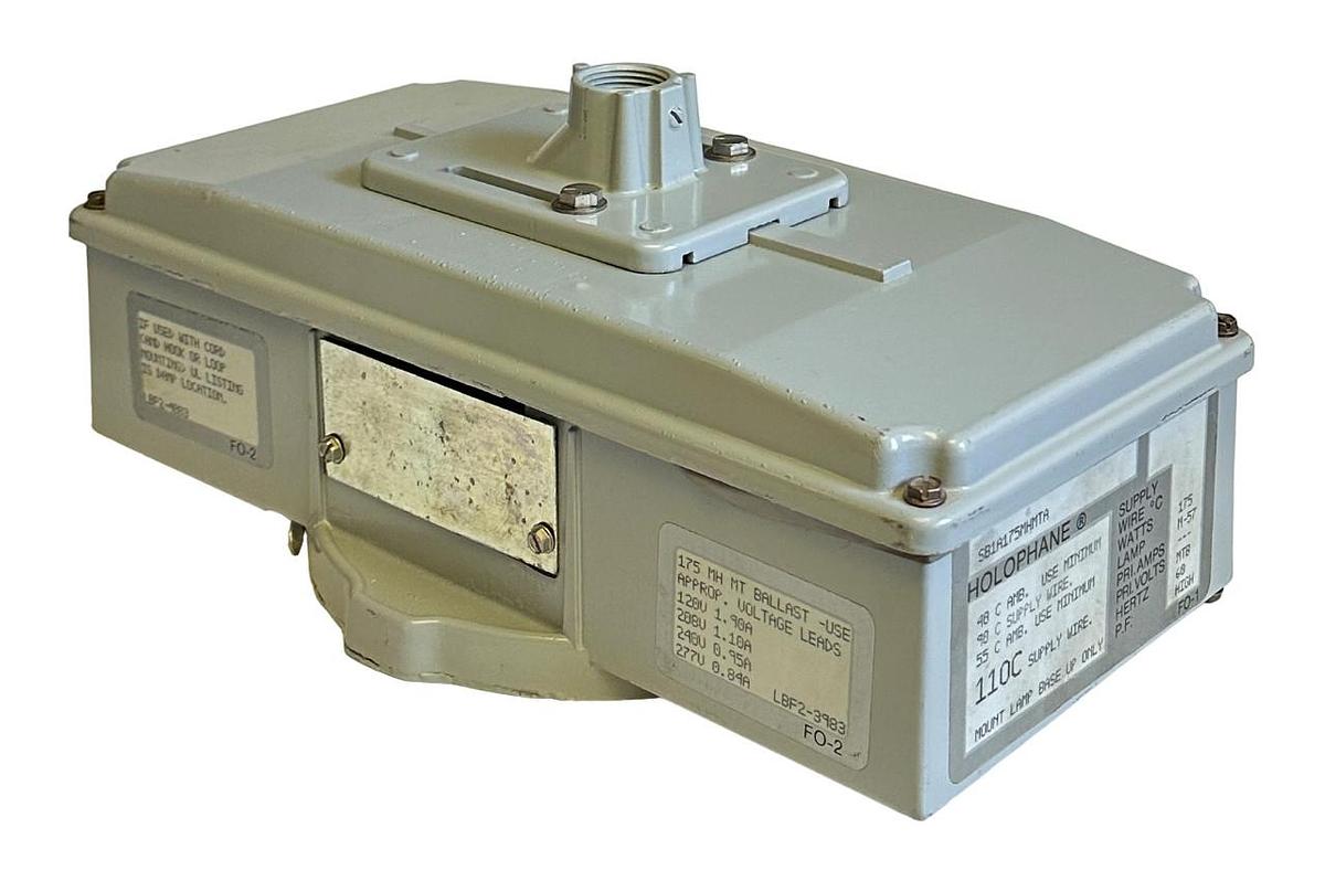 NEW HOLOPHANE SB1A175MHMTA LAMP BASE BALLAST 175MH 120-177V NSNP