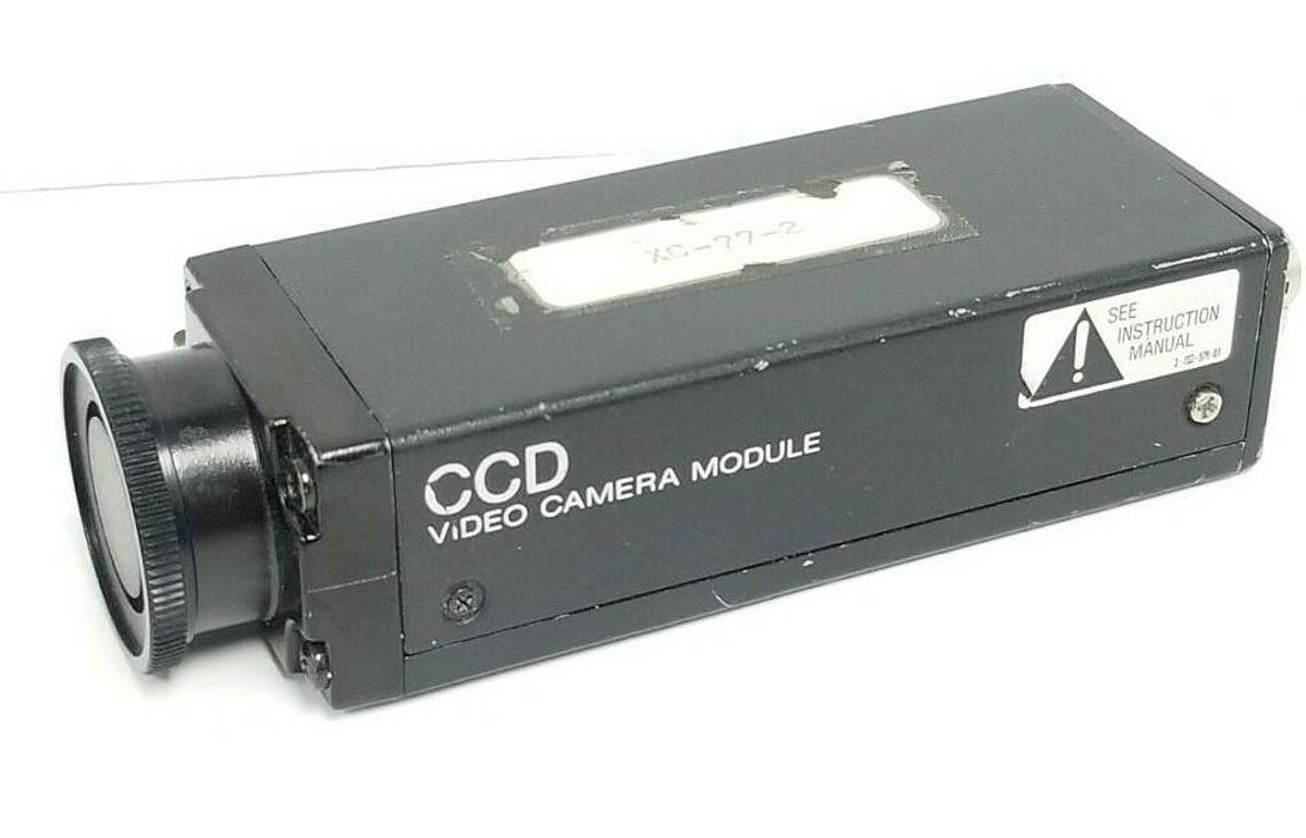 Used SONY MODEL XC-77 CCD VIDEO CAMERA MODULE, 10.5-15VDC, 2.2W, XXC7, XC-77-2