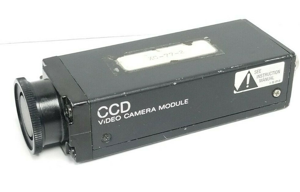 Used SONY MODEL XC-77 CCD VIDEO CAMERA MODULE, 10.5-15VDC, 2.2W,  XXC7, XC-77-2