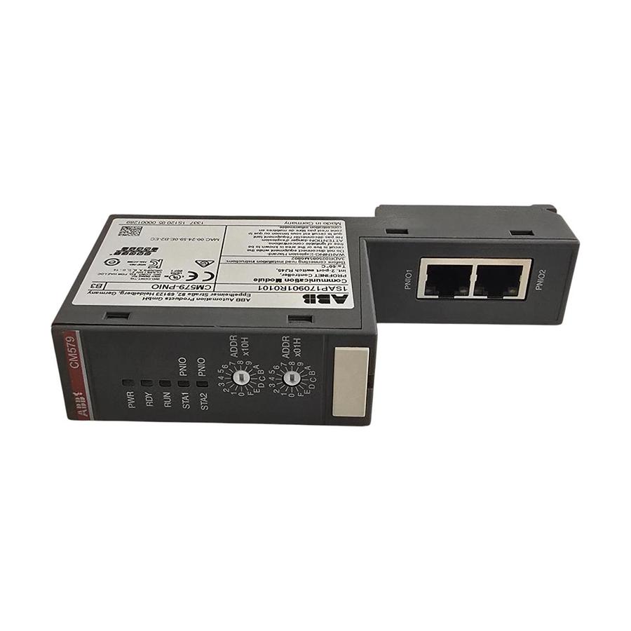 ABB CM579-PNIO 1SAP170901R0101 AC500 Comm. Module PROFINET IO RT Controller NSMP