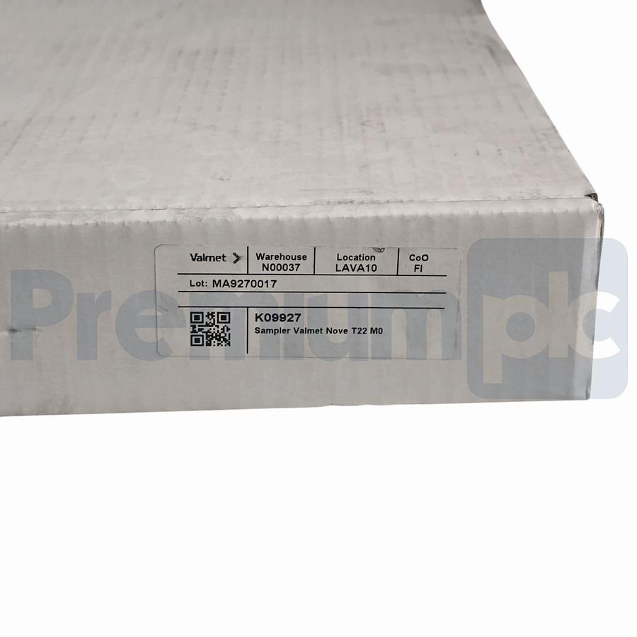Valmet NOVE T22 M0 | K09927 V1.7 Consistency Sampler Valve K09927V1.7 NOVE T22M