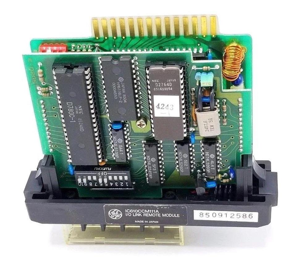 Used GE FANUC IC610CCM110A I/O LINK LOCAL MODULE